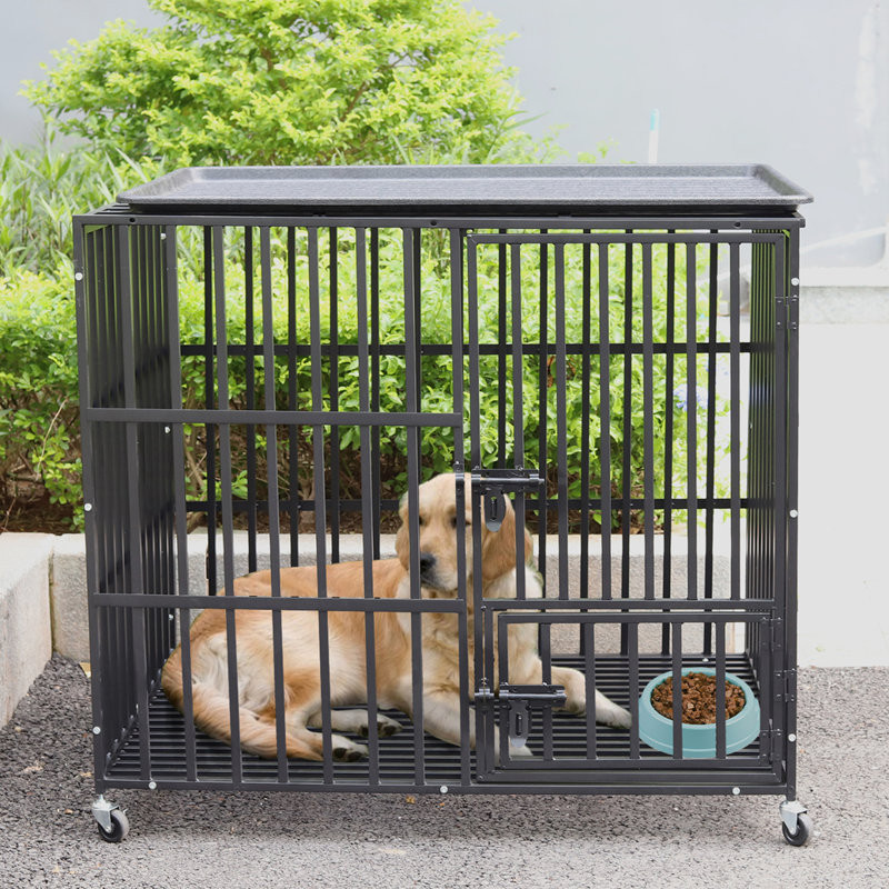 Cillian Pet Cage Crate, 82.5cm H x 95cm W x 58.5cm D