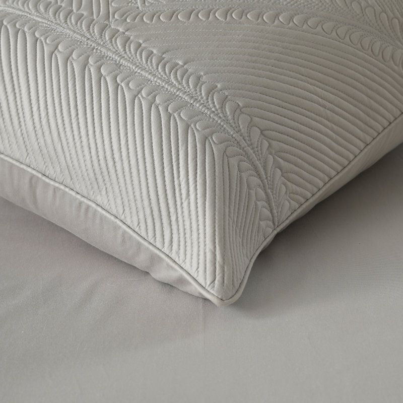 Drap de grande taille 100% coton La Shantam, Couvre-lit grand + 5 pièces supplémentaires, Gris clair