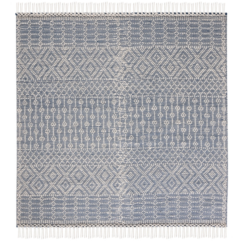 Tapis tissé à la main Kempner Natura, Carré 6 pi
