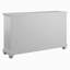 Commode 10 tiroirs grise