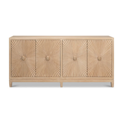 Rayon 76'' Solid Wood Sideboard