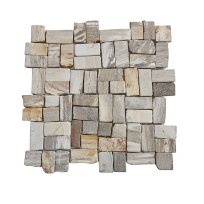Carrelage mosaïque aléatoire de 12 po x 12 po Utah