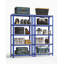 Angarano Set of 2 Heavy Duty Shelving Units-418527011-418527009