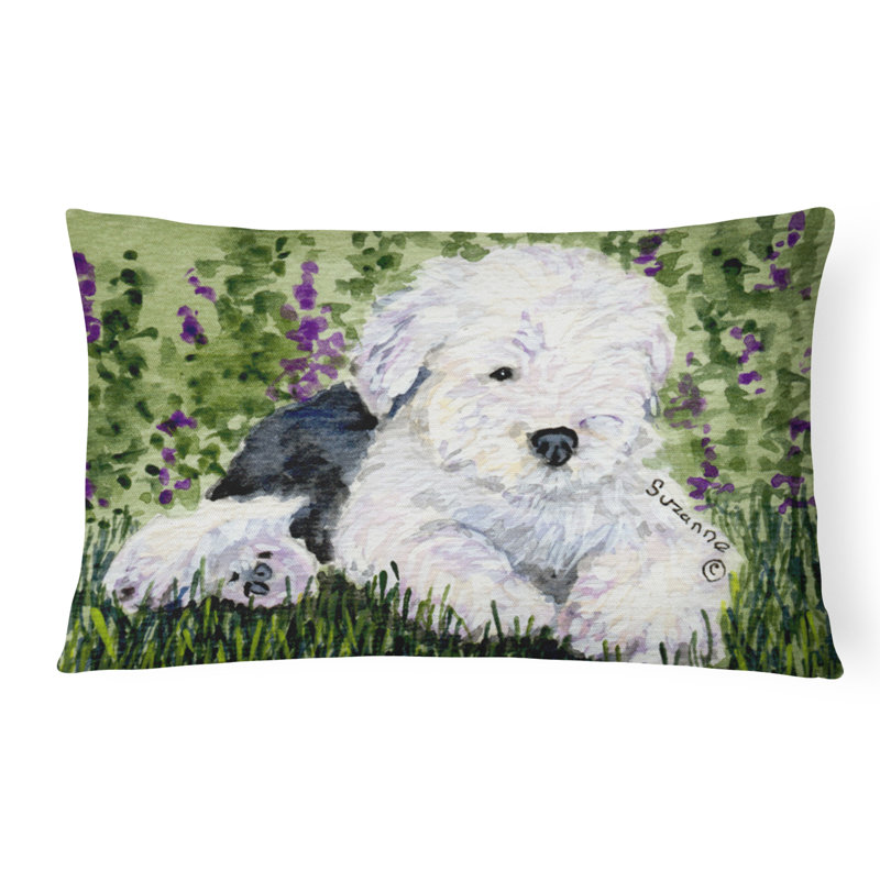 Caroline's Treasures Old English Sheepdog Throw Pillow - Thumbnail 5