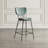 Dawlish Upholstered Counter Stool with Metal Frame-742066177