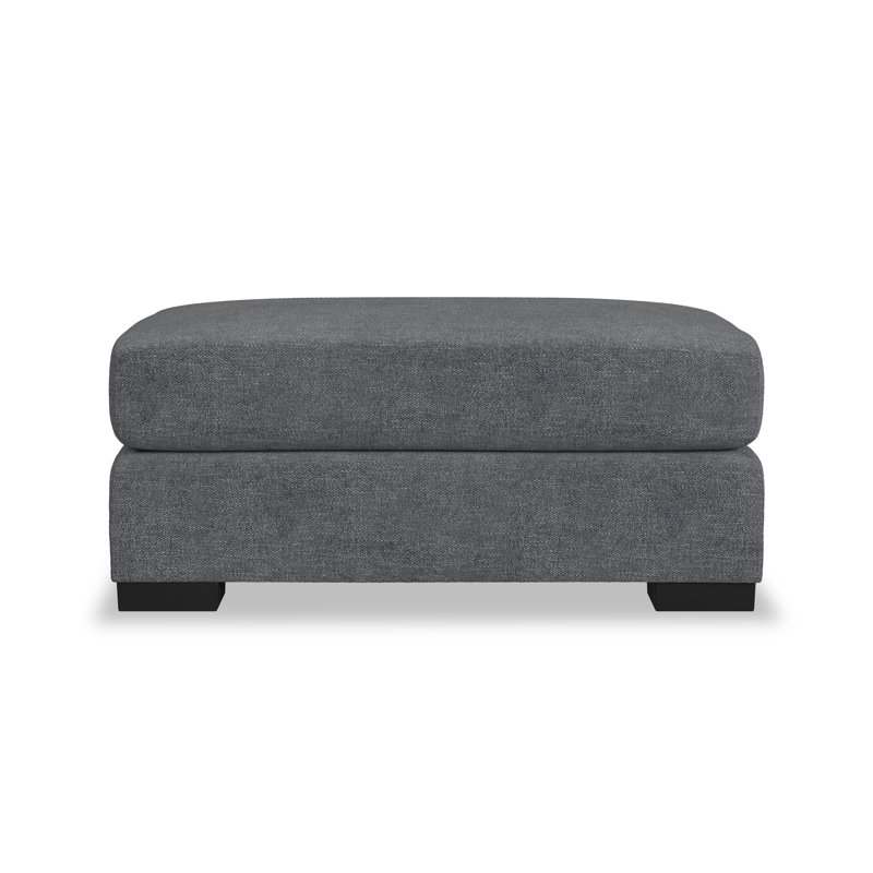 Oliver Chair And Ottoman, Gray
