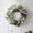 24"D Christmas Flocked Pinecone & Antler Wreath-1493847653