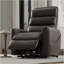 Fauteuil relevable en similicuir brun foncé Bentley-217097646