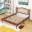 Lit plateforme avec tête de lit en rotin Mortimer Minimalist Elegance-739818003-739818031