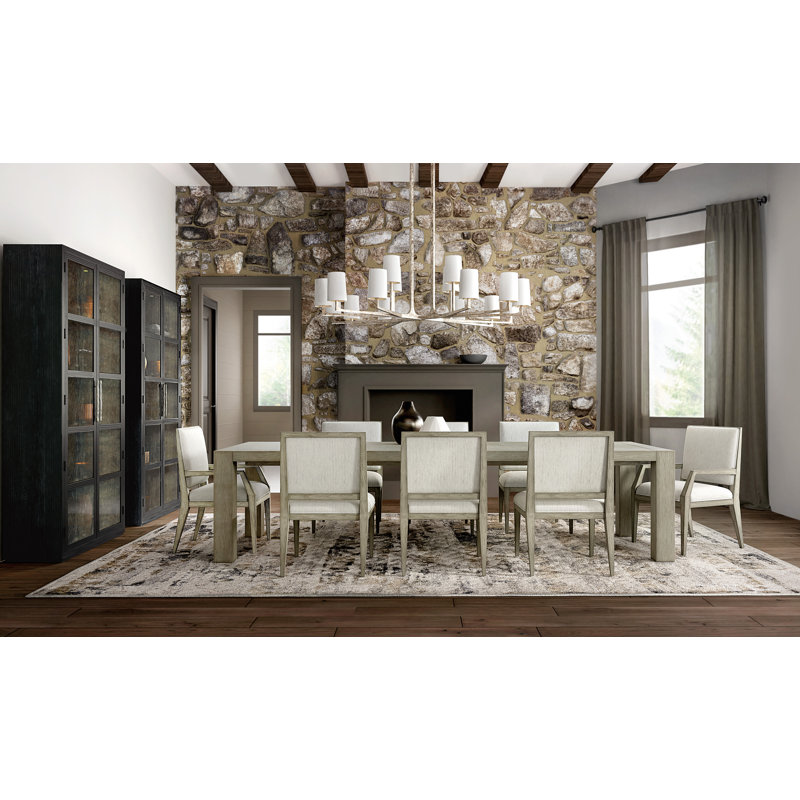 Linville Falls Upholstered Arm Chair, Gray