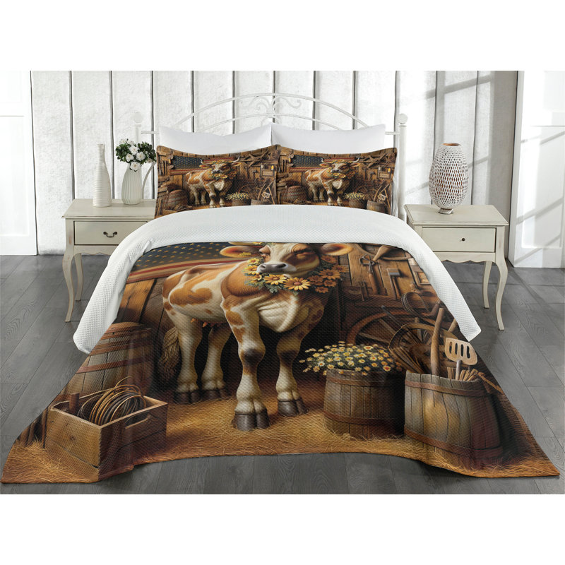 Polyester Coverlet, King Coverlet + 2 Standard Shams