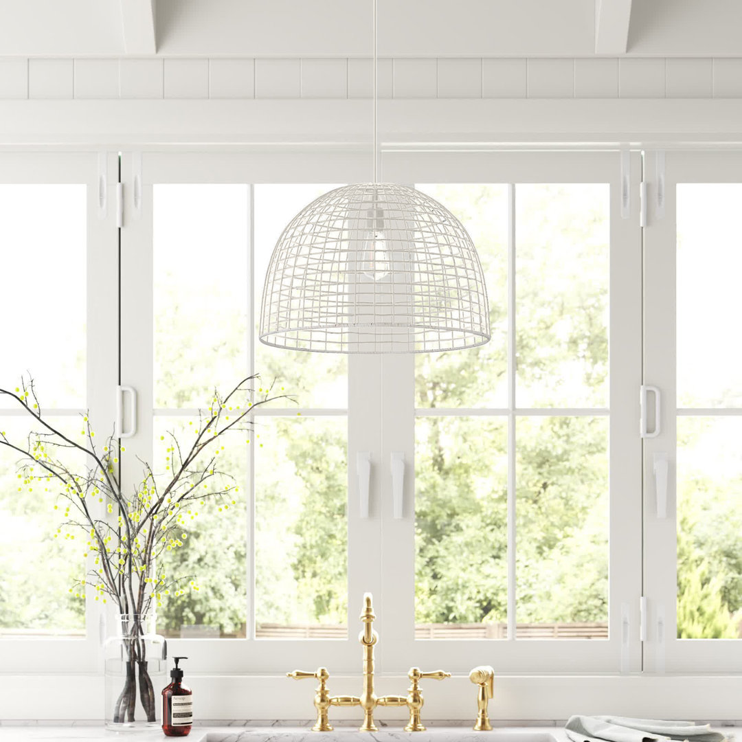 Stevie 1 - Light Single Dome Pendant Sand & Stable™ Shade 
