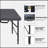 4Ft Portable Folding Table For Indoor & Outdoor Use, Maximum Weight 135KG, Ideal For Camping And Events-1520674571-1520674570