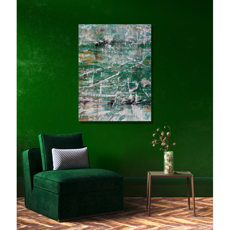 Green Goddess II Print, 30" H x 24" W x 1" D, Unframed