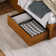 Solid Wood Platform Storage Bed