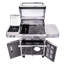 Saber 3-Burner Propane Gas Grill with Cabinet