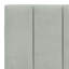 Structure de lit sans matelas Hanko velours gris clair 59,8 "x 79,9"-1616202932-1616202922