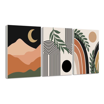 3 Piece Wrapped Canvas Print
