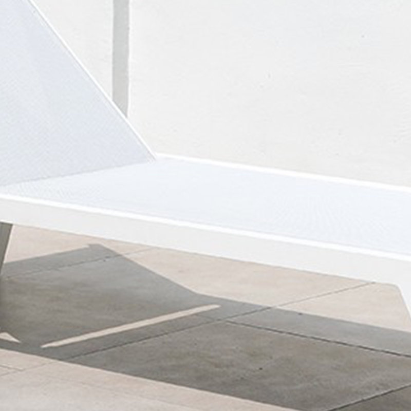 Aluminum Outdoor Lounger Outdoor Chaise Lounge Set with Table