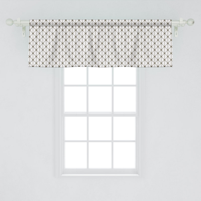 Ensemble de 2 cantonnières Ambesonne Modern, L 54 po x L 12 po