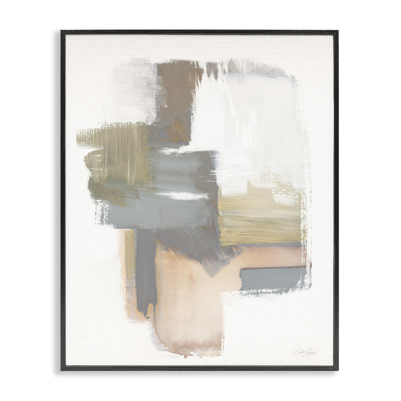 Art de giclée encadrée noire déformée par Stella Chang, Giclée encadrée noir minuit, H 14 po x l 11 po