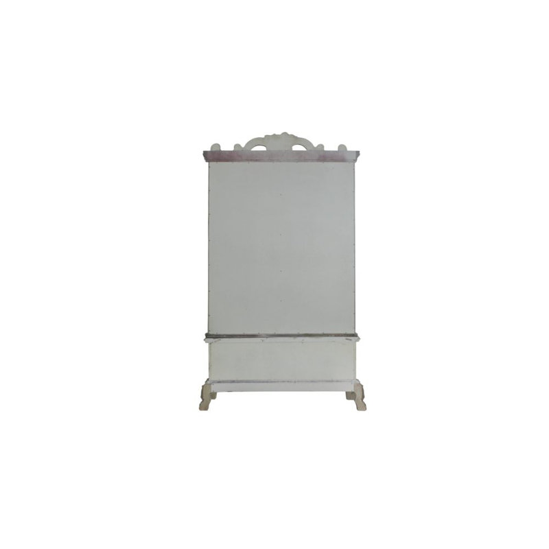 Vitrine Aizley, Blanc os rétro