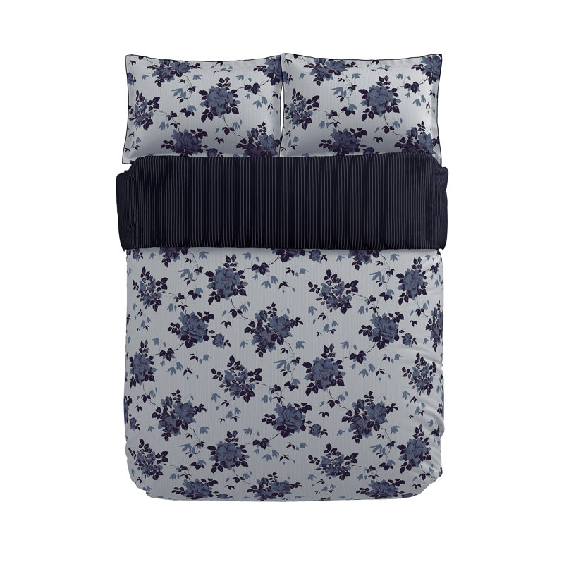 Freya Duvet Cover Set, King Size Duvet Cover + 2 Pillowcases