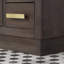 Chestnut 48" Carrara White Marble Countertop Bath Vanity with Mirror-1338391772