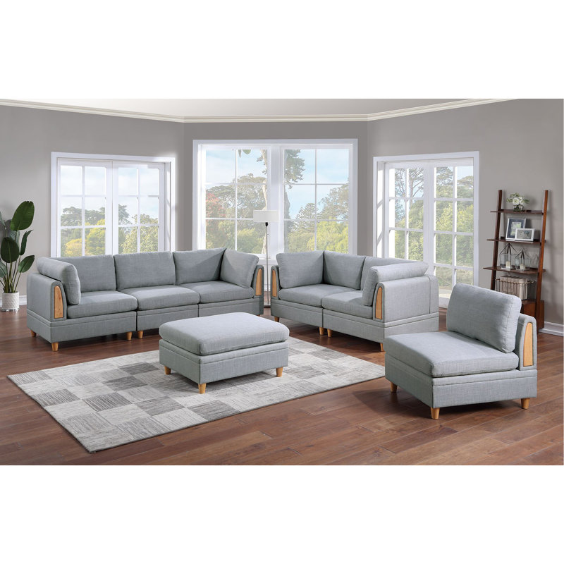 Ensemble de canapé modulaire 7 pièces Living Room Furniture
