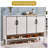 Beige Aluminium alloy Shoe Storage