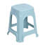 Tabourets de classe empilables, chaise de professeur en plastique, tabourets décoratifs de sièges flexibles d'intérieur et d'extérieur, chaises de classe rondes pour l'école de bureau à domicile (2 pièces rose, 2 pièces bleu clair, 2 pièces kaki)