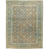 Antique One Of A Kind One-of-a-Kind 10'2" X 13' Hand Knotted Area Rug