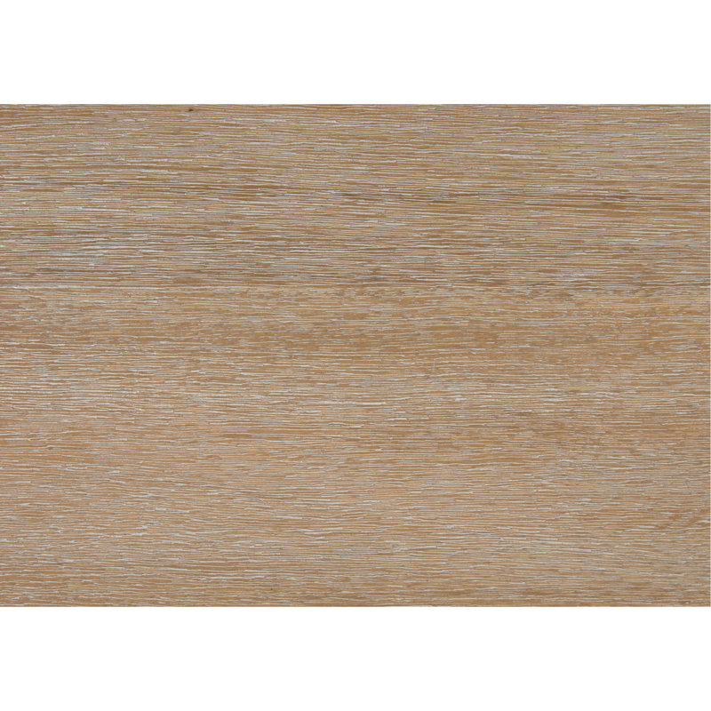 Ensemble de 2 chaises de salle à manger rustiques en chêne avec revêtement en tissu beige