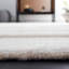 Tapis ivoire / beige en laine et coton tissé à plat à la main Brogun-1441620034