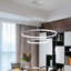 2 - Light White LED Unique/Statement Pendant