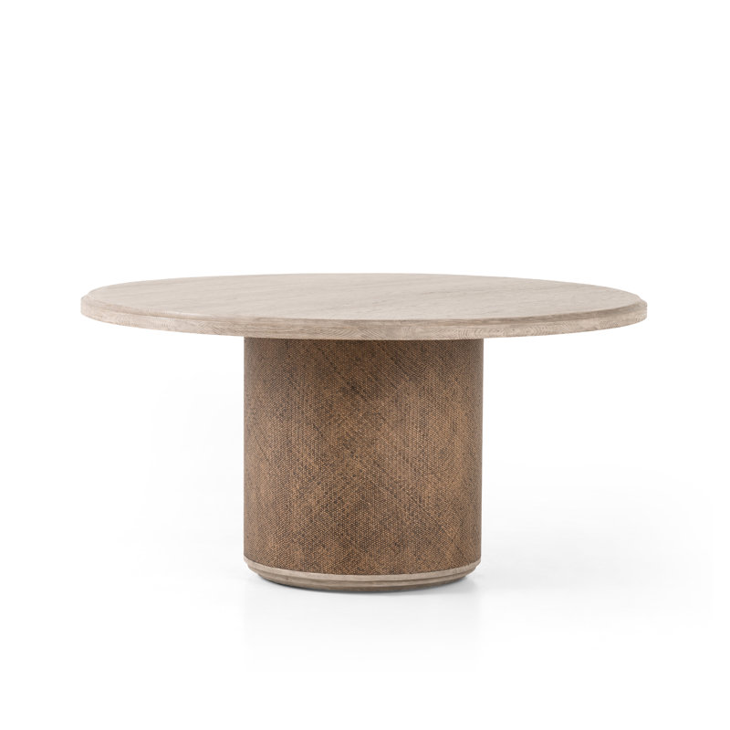 Kiara Round Solid Wood Dining Table