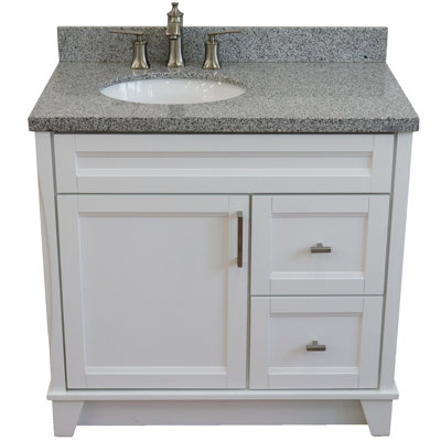 Noi 37'' Single Bathroom Vanity with Granite Top