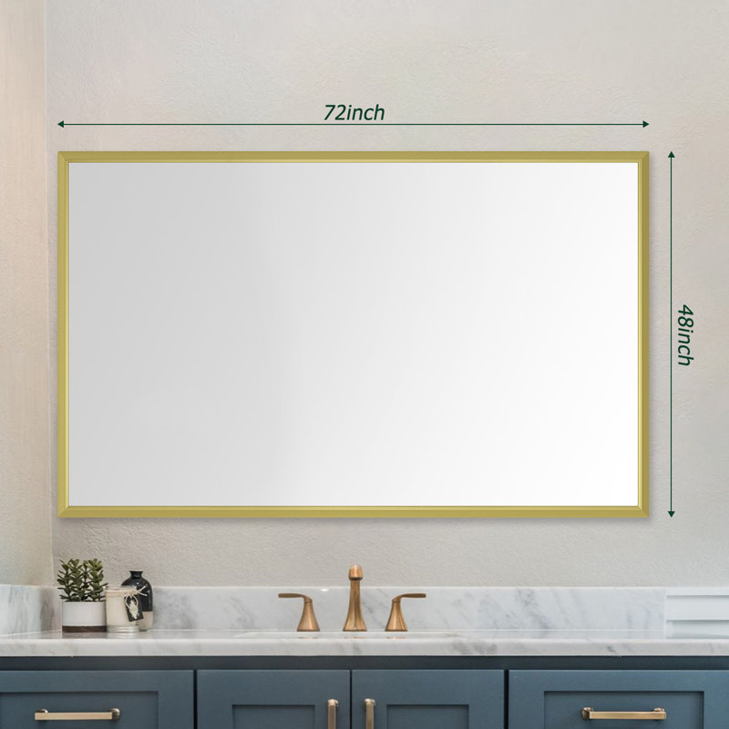 Miroir mural, 48 po x 72 po