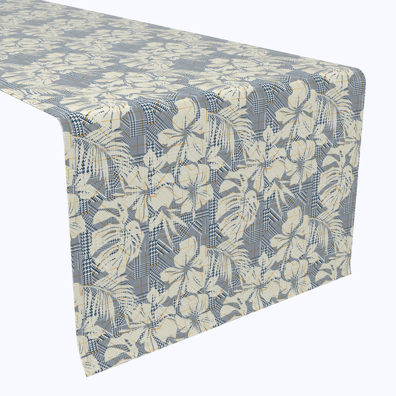Milano Hibiscus Table Runner, 72" x 12"