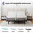 Adjustable Bed Frame,Updated Thickened Frame, Wireless Remote Control, Separate Head & Foot Lift, Easy Tool-Less Assembly-574767783