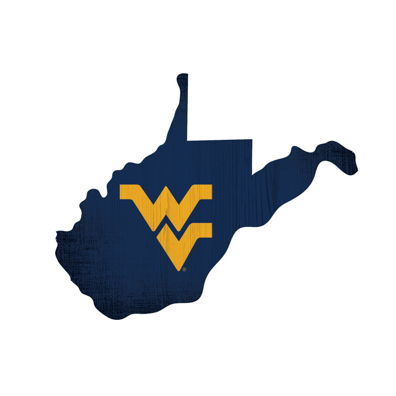 Décoration murale NCAA, West Virginia University