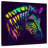 Brampt Neon Striped Zebra