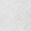 Carrara 1x6 Stacked Honed Marble Mosaic Floor and Wall Tile-1412673249-1412673272-1412673279