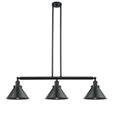 Luminaire suspendu linéaire à 3 lumières pour îlot de cuisine Lengby