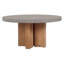 Java Outdoor Round Teak Dining Table-1954835075