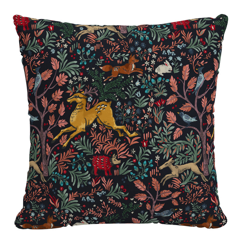 Housse et insert de coussin décoratif extérieur Foxe, 20 po X 20 po, Bleu marine folâtre