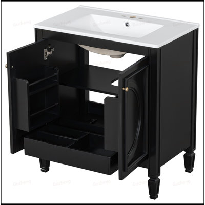 Meuble-lavabo 30 po avec lavabo et tablette