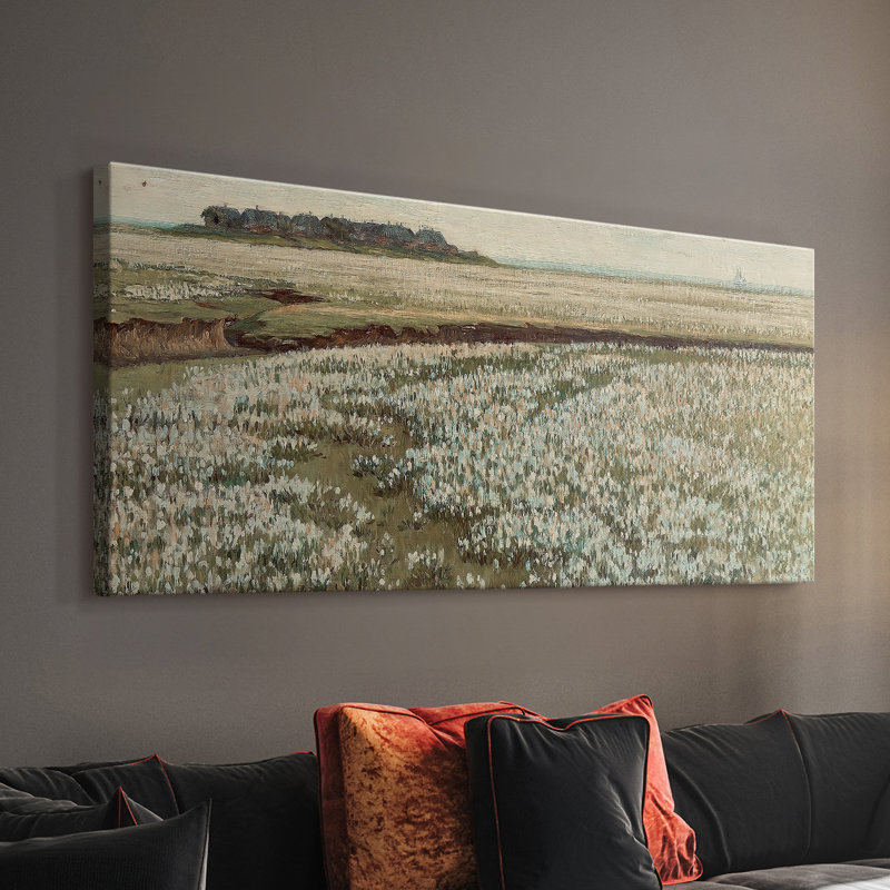 Série paysage - DCxxix - Toile tendue avec châssis - Prêt à accrocher, H 16 po x l 32 po