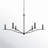 Ensley 6 - Light Steel Dimmable Chandelier-91094822