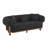 Round Arm Curved Sofa-880375559